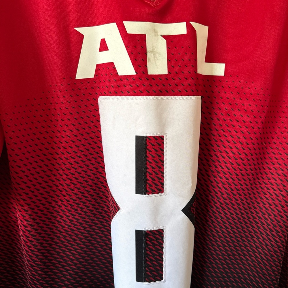 Men’s Nike Kyle Pitts #8 Atlanta Falcons Alternate Vapor Lmtd Jersey Sz L - RARE - Picture 2 of 7